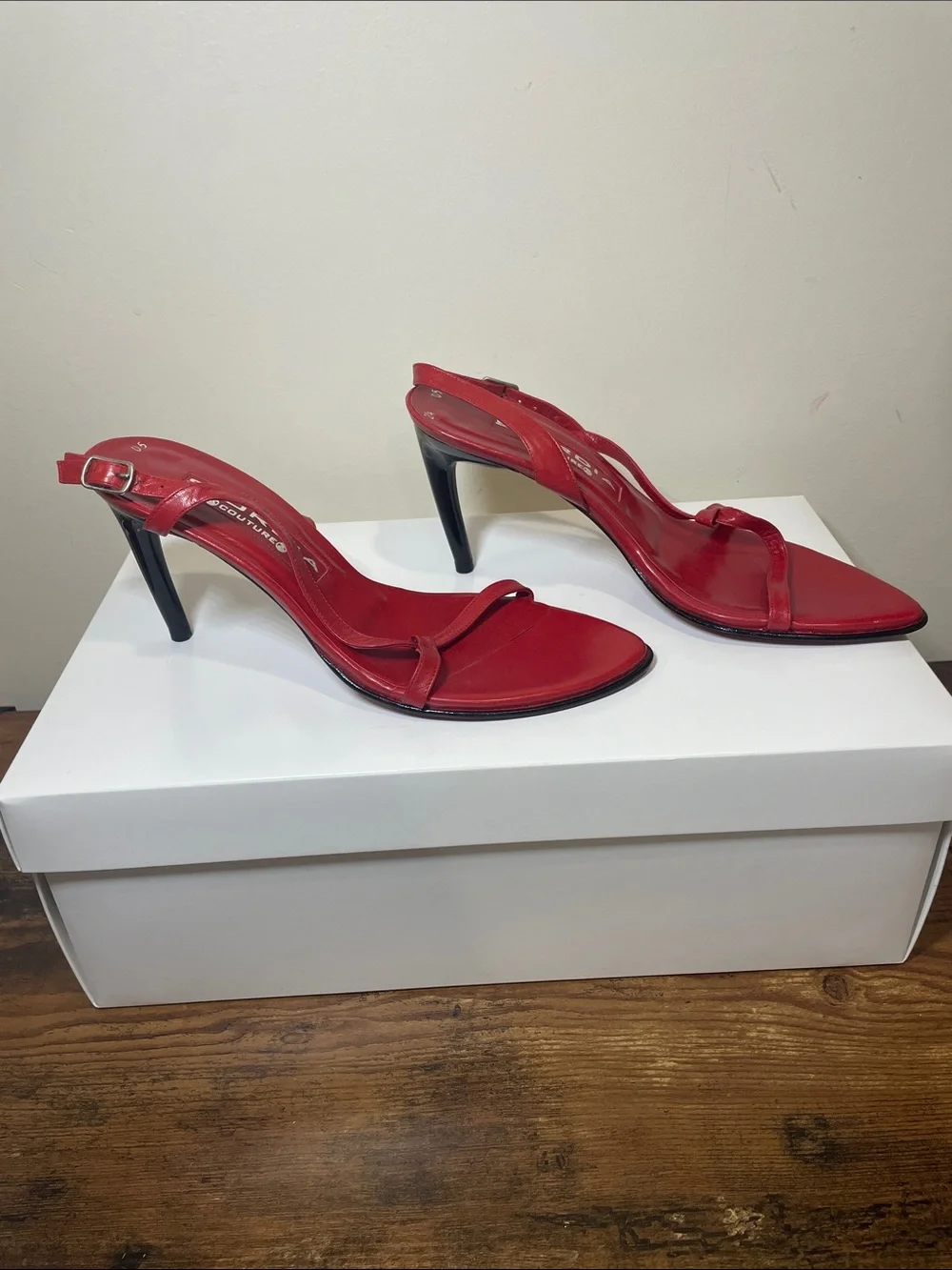 Siordia Couture red leather